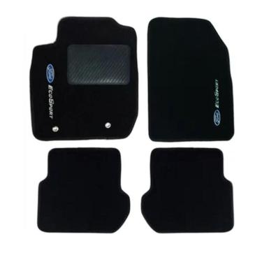 Imagem de Tapete Ecosport 2013 2014 2015 2016 2017 Jogo Carpete Luxo