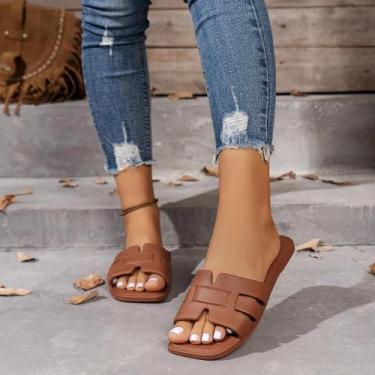 Imagem de Sandálias Femininas Leves E Respiráveis De Verão Com Dedo Aberto, Chin
