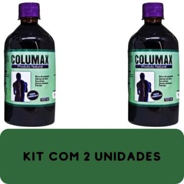 Imagem de Suplemento Alimentar Columax Natural Frasco 500ml Kit Promocional 2 Un