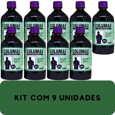 Imagem de Suplemento Alimentar Columax Natural Frasco 500ml Kit Promocional 9 Un