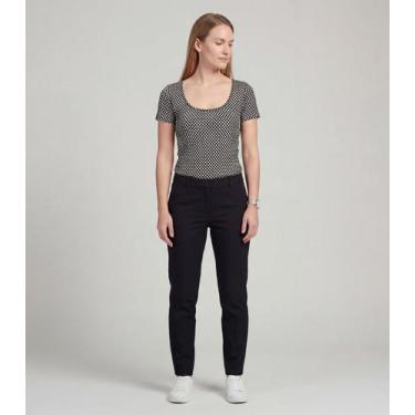 Imagem de Blusa Feminina em Malha Visco Infinita Cor Preto, G, Preto