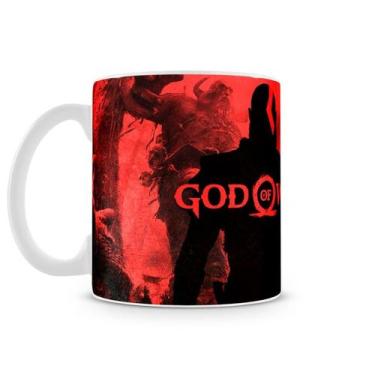 Imagem de Caneca God Of War Vermelha - Starnerd
