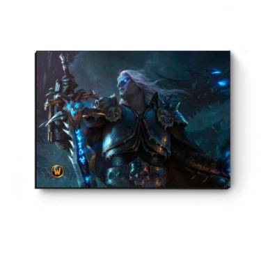 Imagem de Quadro decorativo MDF World Of Warcraft Arthas II - Artgeek