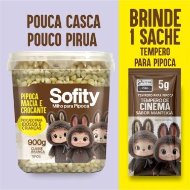 Imagem de MILHO PIPOCA BRANCA POTE 900G LAB - Mais Tempero