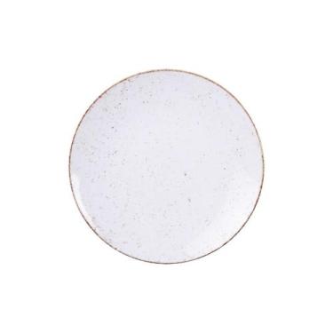 Imagem de Prato Sobremesa Rústico 21 cm Porcelana Decorada Tramontina