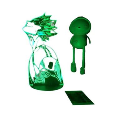 Imagem de Luz Noturna 3D Acrílica Para Quarto Infantil, Figura De Anime Haikyuu 