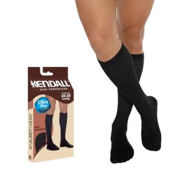 Imagem de Meia Kendall 3/4 Masculina Alta Compressão 1532 Marrom - M