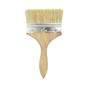 Imagem de Conjunto De Pincéis De Pintura Com Cabo De Madeira De 1-6 Polegadas, 5