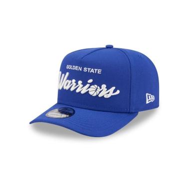 Imagem de BONE NEW ERA 9FIFTY A-FRAME GOLDEN STATE WARRIORS NBA AZUL-Masculino