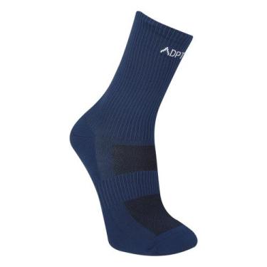 Imagem de Meia Olympikus Corre 4, Marinho, Cinza, 33/38