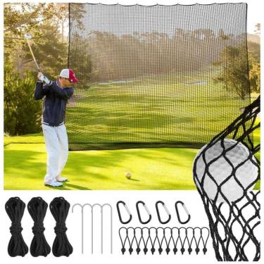 Imagem de Rede de Proteção Esportiva TBNUMBI para Golf, Beisebol, Hóquei, Futebol 3 x 3m, 3 x 4,5m, 3 x 6m, 3 x 7,5m, 4,5 x 4,5m, 4,5 x 6m