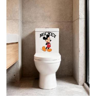 Imagem de Adesivo para Vaso Sanitário Mickey Mod18 - Lojinha da Luc Adesivos
