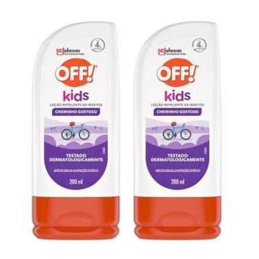 Imagem de OFF! Kids Loção Repelente de Insetos, Repelente Infantil, Kit 2 Unidades de 200ml