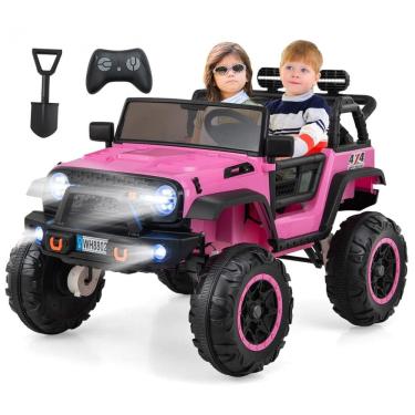Imagem de Carrinho Elétrico Infantil INFANS 2 Lugares 4x4, 4 Motores 550W, Jeep SUV, MP3 USB Controle Remoto, 24V