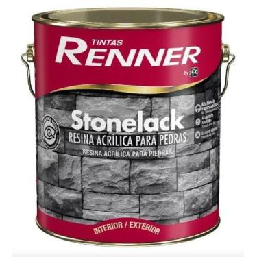 Imagem de Resina p/pedras majestic stonelack brilh incolor 3,6l - RENNER