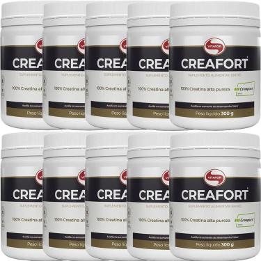 Imagem de Kit 10X Creafort Creapure Creatina - 300g - Vitafor-Masculino