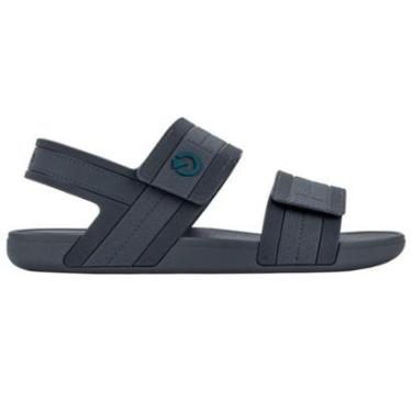Imagem de Sandália Masculina Atlanta Cinza Basalto Cartago 12489-BW546-Masculino