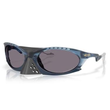 Imagem de Óculos de Sol Oakley Plantaris Matte Transparent Abyss Prizm Grey Polarized-Unissex