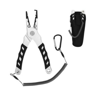 Imagem de Alicate De Pesca Multifuncional Em Liga De Alumínio À Prova De Ferruge