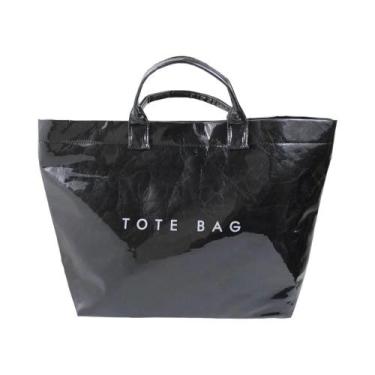 Imagem de Bolsa Tote Feminina Grande - Cor Sólida, para Trabalho, Lazer e Viagem