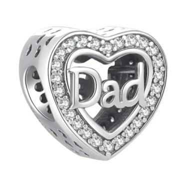 Imagem de Pingente Árvore Genealógica Prata 925 Charm Mãe Pai Amor Eterno Para P