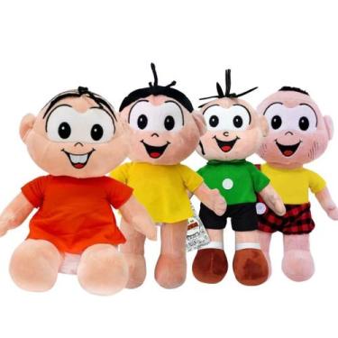 Imagem de Kit Pelúcias da Turma da Mônica Todos os Personagens
