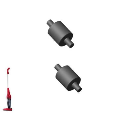 Imagem de 2 Rodinhas Dianteiras Compatível Aspirador Rapid 1000 FATI - Philco