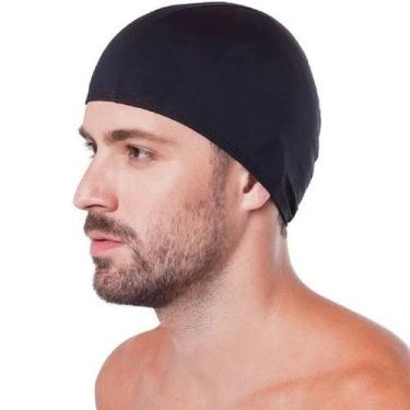 Imagem de Touca de Natação Lycra Adulto - Pulmax, Preto