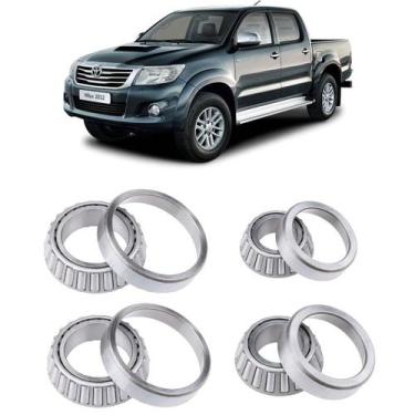 Imagem de Rolamentos Diferencial Traseiro TOYOTA Hilux 2005 até 2015, Dana - AD 