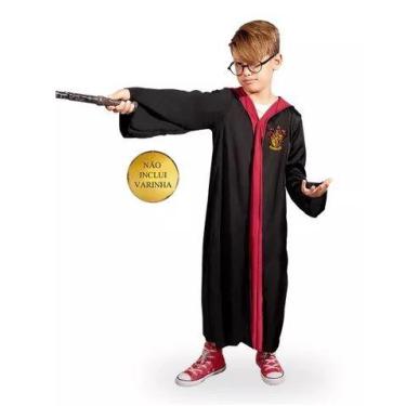 Imagem de Fantasia Infantil Premium Harry Potter Roupa com Óculos - Super Magia,