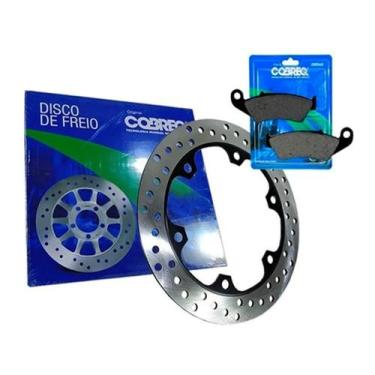 Imagem de Disco De Freio Traseiro honda Cb 300r Com Pastilha Sem Abs - COBREQ