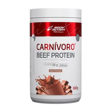 Imagem de Carnívoro Beef Protein Proteína da Carne 900g Bodyaction -, Chocolate