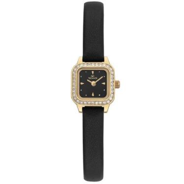 Imagem de Relógio Technos Feminino Mini Petit Dourado - 1042ae-0p