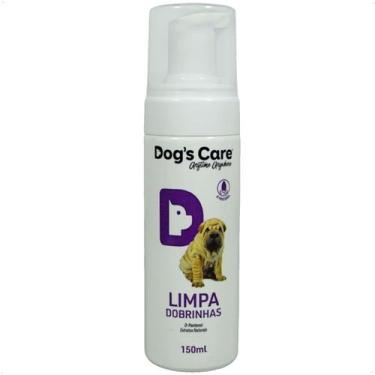 Imagem de Limpa dobrinhas 150ml dogs care para cães e gatos