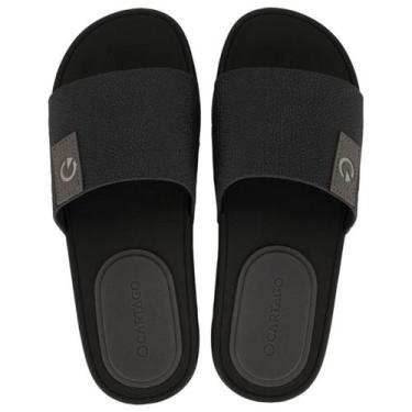 Imagem de Chinelo cartago dakar iv gaspea 12626, Preto cinza, 41