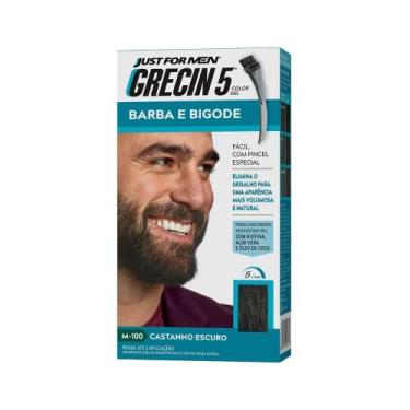Imagem de Tonalizante Grecin 5 Bigode Castanho Escuro