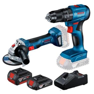 Imagem de Furadeira e Parafusadeira de Impacto Bosch GSB185, 18V com Maleta e 2 