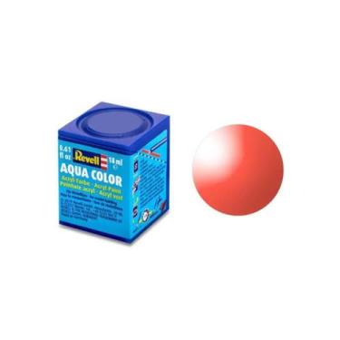 Imagem de Tinta Acrílica Aqua Color Vermelho Transparente Revell 36731