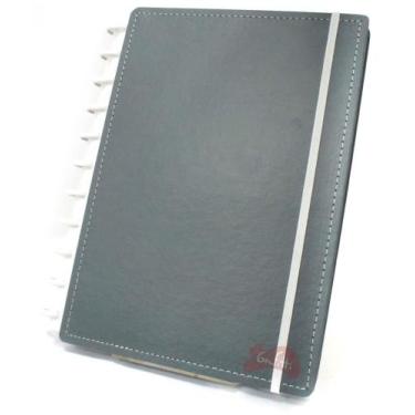 Imagem de Caderno Grande Cober I Cinza com 80 Folhas Caderno Inteligente