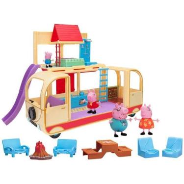 Imagem de Playset Van de Acampamento Peppa Pig Jazwares - Sunny Brinquedos