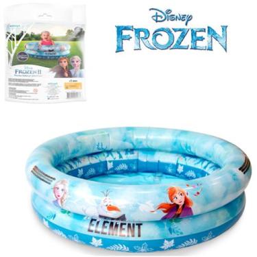 Imagem de Piscina Infantil Inflável Redonda Criança 2 Anéis 37 Litros 65 X 17 Cm