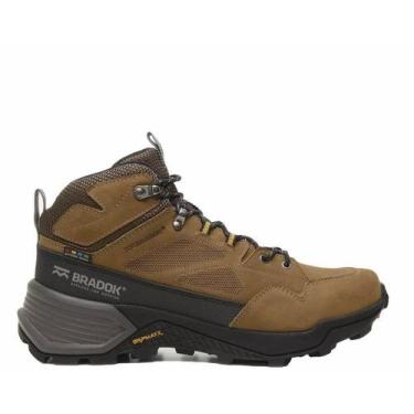 Imagem de Bota Coturno Bradok Haka Trail Hi Masculino, Castor, 40