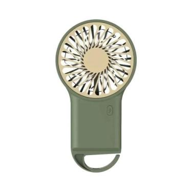 Imagem de Ventilador Portátil Mini Dobrável Recarregável USB Com Design De Desen