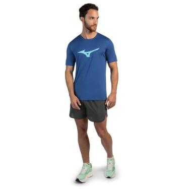 Imagem de T-Shirt Mizuno Run Spark, P, Azul Clássico