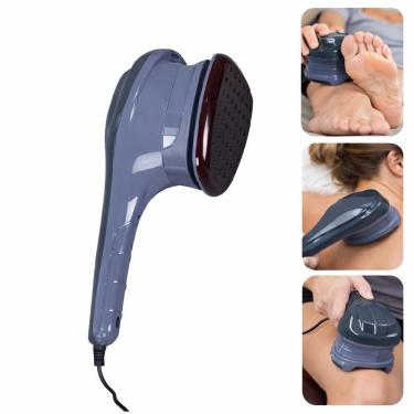 Imagem de Massageador Corporal Elétrico Utibom Orbital Infravermelho 8 em 1 para Relaxamento Muscular e Circulação 110V