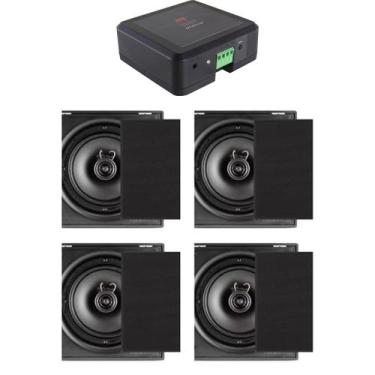 Imagem de Amplificador AAT BTA-1 G2 + 4 Cxs Frahm 6CX 50w Cor Preto