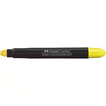 Imagem de Pincel marca texto gel Supersoft Amarelo 155707 - Faber-Castell