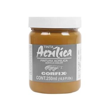 Imagem de Tinta Acrílica p/ Tela Corfix 250ml 112 Amarelo Oxido G2