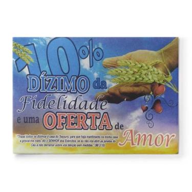 Imagem de Envelope Colado Dízimo da Fidelidade e Oferta de Amor - 100 Unidades -