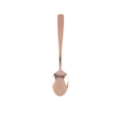 Imagem de Conjunto c/ 6 colheres de chá pisa aço inox rose - wolff